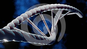 Helix human DNA structure. Science and Technology concept.3d rendering