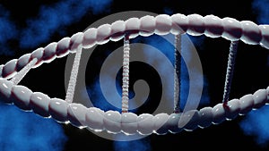 Helix human DNA structure. Science and Technology concept.3d rendering