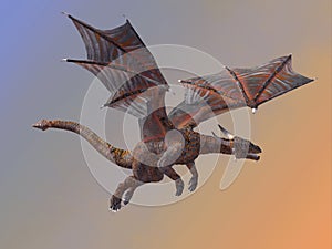 Hell Dragon Flying