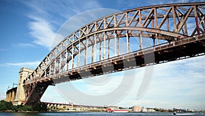 Hell Gate Bridge, view from Astoria Park, Queens, NY