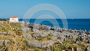 Hell's Mouth or Boca do Inferno, Cascais, Portugal photo