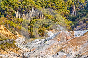 Hell Valley, Hokkaido, Japan