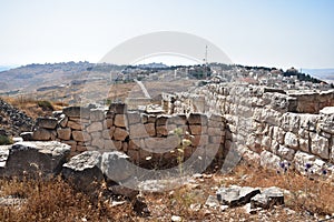 Hellenistic Structure at Mt Gerizim National Park