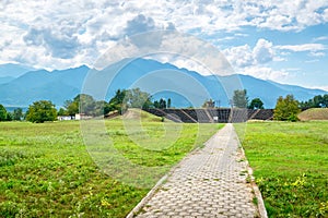 Hellenistic Theater. Dion, Pieria, Greece