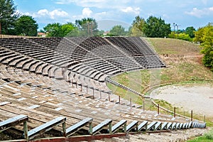 Hellenistic Theater. Dion, Pieria, Greece