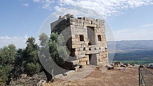 Hellenistic Tower, Alinda Ancient City.