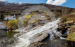 Hellesylt town in Norway