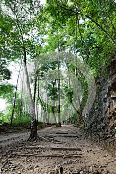 Hellfire Pass at Kanchanaburi, Thailand