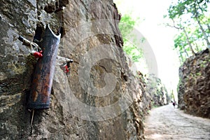 Hellfire Pass at Kanchanaburi, Thailand