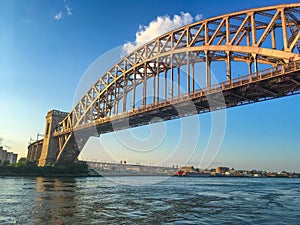 Hellgate Bridge in Astoria Park, NYC