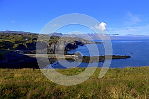 Hellnar bay on Iceland photo