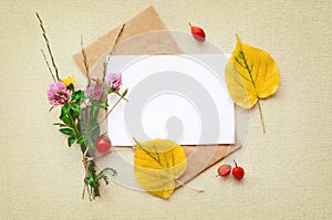 Hello autumn theme