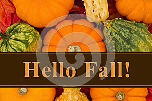 Hello Fall message