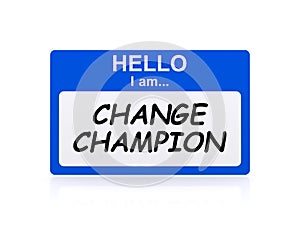 Hello i am change champion