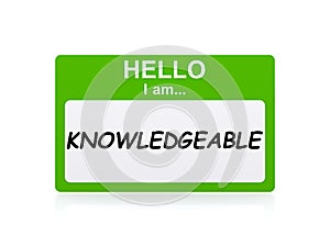 Hello i am knowledgeable tag