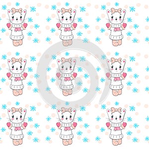Hello kitty Seamless Pattern Design