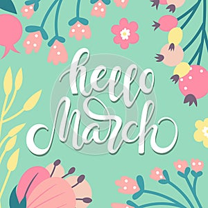 Hello March - background