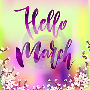 Hello march quote