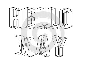 Hello may background