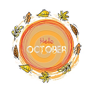 Hello october. photo