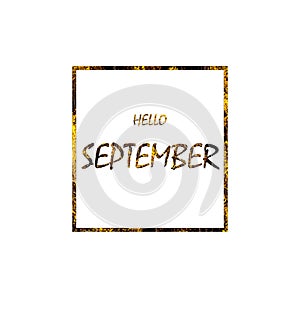 Hello September.