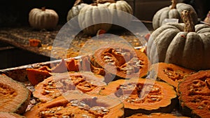 Hello, small orange clouds