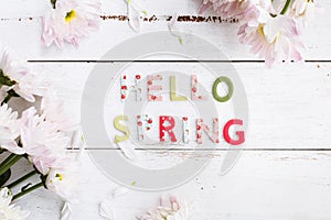 Hello Spring Background