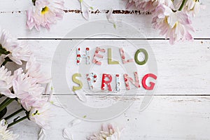 Hello Spring Background