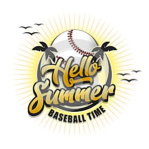 Hello summer. Baseball time