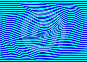 Hello summer blue color lines wave texture abstract background backdrop pattern vector illustration