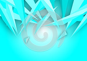 Hello summer blue diamond polygon texture abstract background wallpaper vector illustration