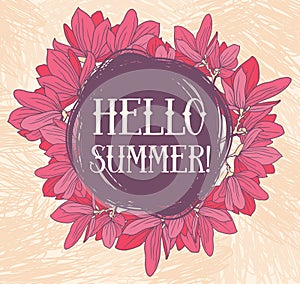 hello summer card