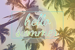 Hello Summer time party for background.