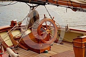 Helm Station Pride of Baltimore II