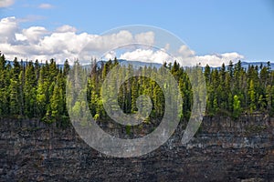 Helmcken Falls Cliff Face