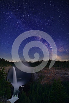 Helmcken Falls and Milky Way, Wells Gray Provincial Park