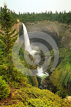 Helmcken Falls on Murtle River in Wells Gray Provincial Park, Br