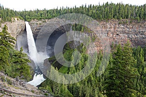 Helmcken Falls in Wells Gray Provincial Park near Clearwater, British Columbia, Canada Helmcken Falls is a 141 m waterfall on the