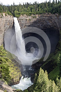 Helmcken Falls in Wells Gray Provincial Park near Clearwater, British Columbia, Canada Helmcken Falls is a 141 m waterfall on the