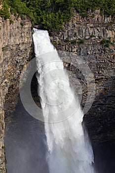 Helmcken Falls in Wells Gray Provincial Park near Clearwater, British Columbia, Canada Helmcken Falls is a 141 m waterfall on the