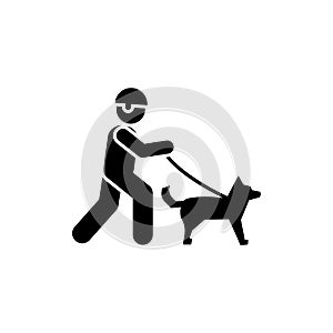 Helmet, action, gun, soldier, war, military, dog pictogram icon