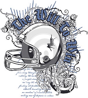 Helmet t-shirt design