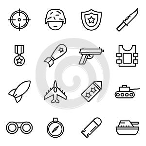 Helmets and masks icons