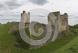 Helmsley Castle, Helmsley, North Yorkshire moors, North Yorkshire, England