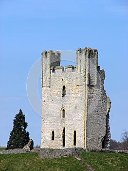 Helmsley Castle ruins