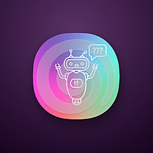 Help chatbot app icon
