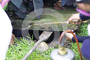 Treatment, Pest Control, Fumigation Outdoors