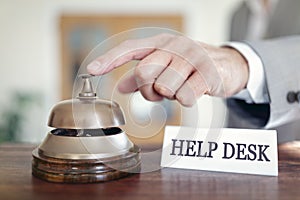 Help desk assistance service bell