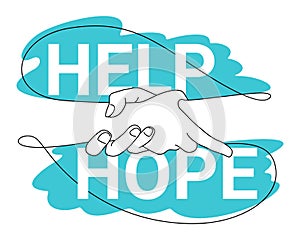 Help and hope, banner - benevolence charity fund