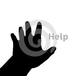 help icon isolated illustration